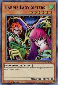 Harpie Lady Sisters (Purple) [LDS2-EN065] Ultra Rare | Clutch Gaming