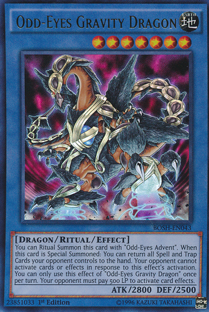 Odd-Eyes Gravity Dragon [BOSH-EN043] Ultra Rare | Clutch Gaming