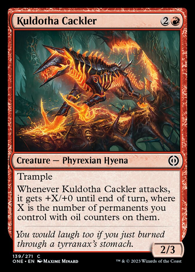 Kuldotha Cackler [Phyrexia: All Will Be One] | Clutch Gaming