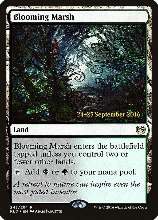 Blooming Marsh [Kaladesh Prerelease Promos] | Clutch Gaming