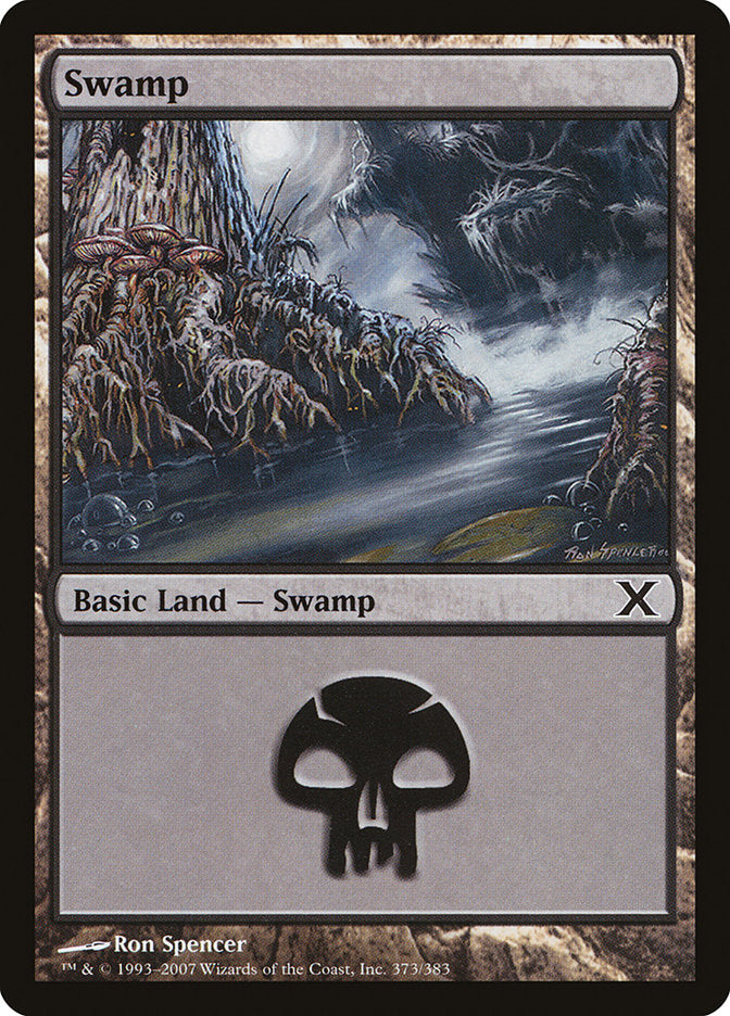 Swamp (373) [Tenth Edition] | Clutch Gaming