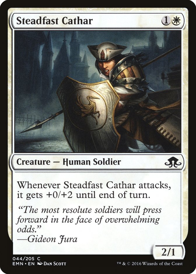 Steadfast Cathar [Eldritch Moon] | Clutch Gaming