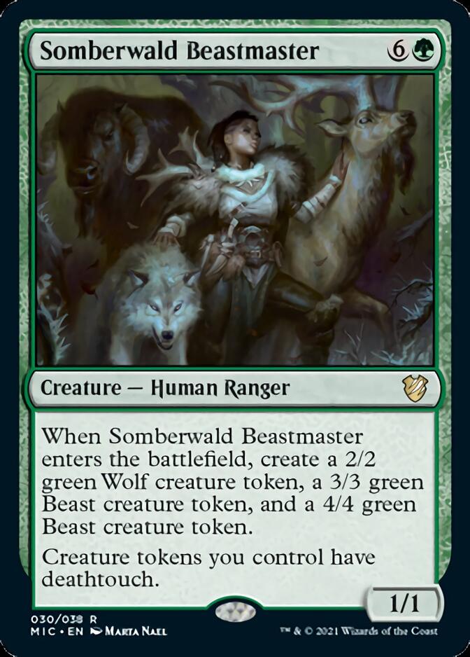 Somberwald Beastmaster [Innistrad: Midnight Hunt Commander] | Clutch Gaming