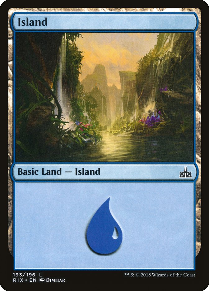 Island (193) [Rivals of Ixalan] | Clutch Gaming