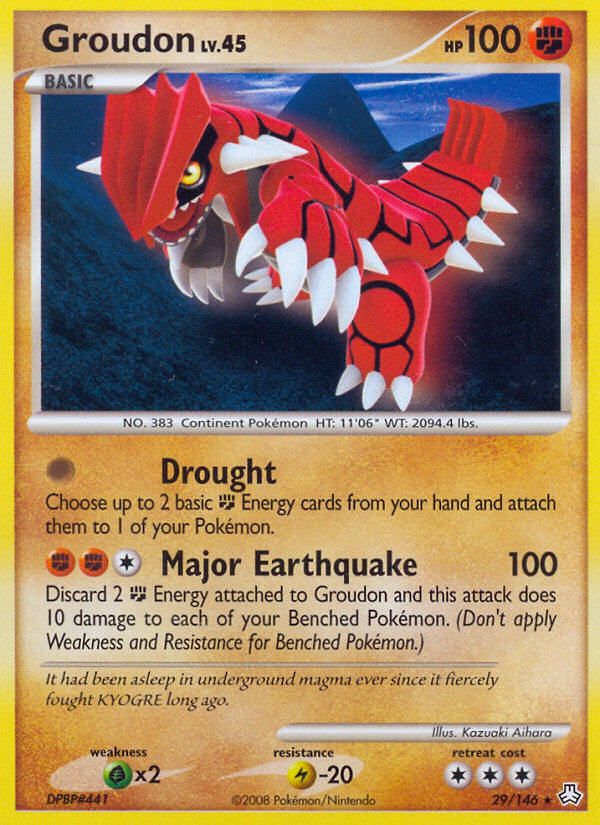 Groudon (29/146) [Diamond & Pearl: Legends Awakened] | Clutch Gaming