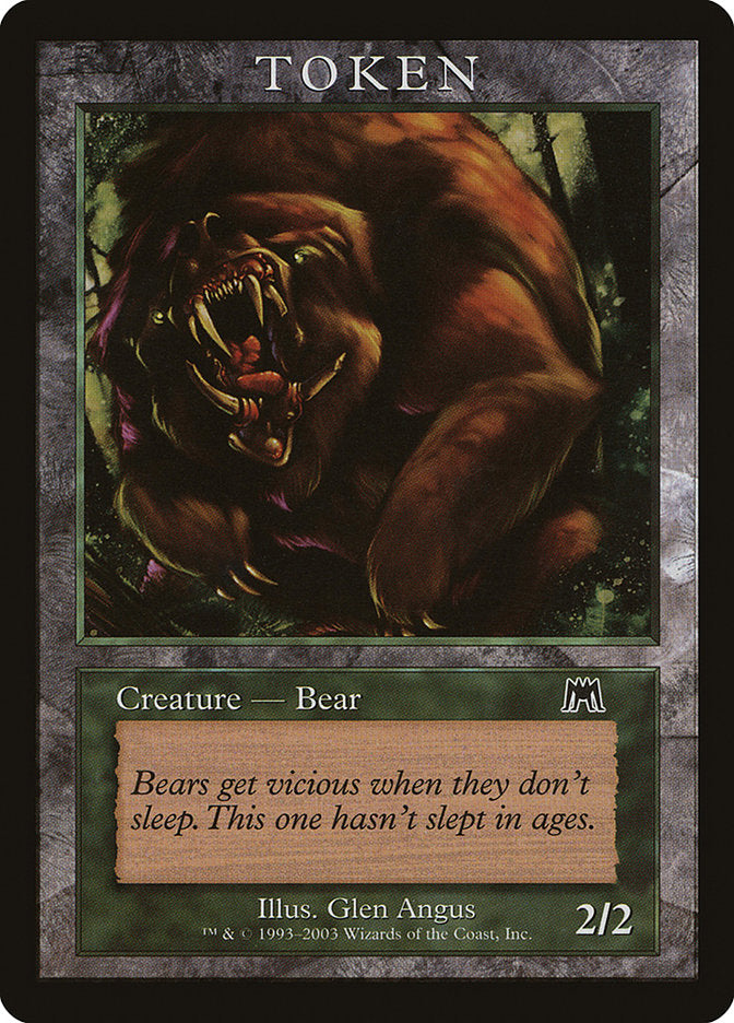 Bear Token [Magic Player Rewards 2003] | Clutch Gaming