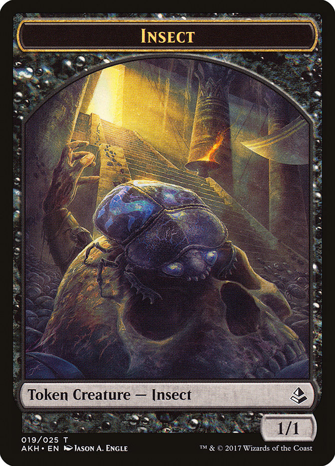 Insect Token [Amonkhet Tokens] | Clutch Gaming