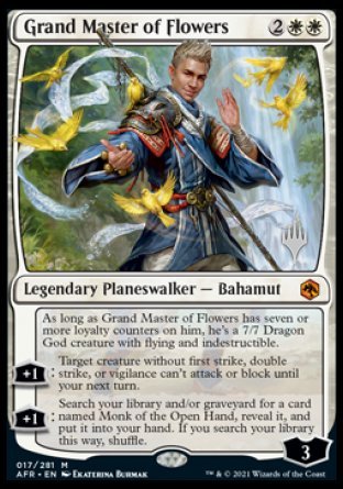 Grand Master of Flowers (Promo Pack) [Dungeons & Dragons: Adventures in the Forgotten Realms Promos] | Clutch Gaming