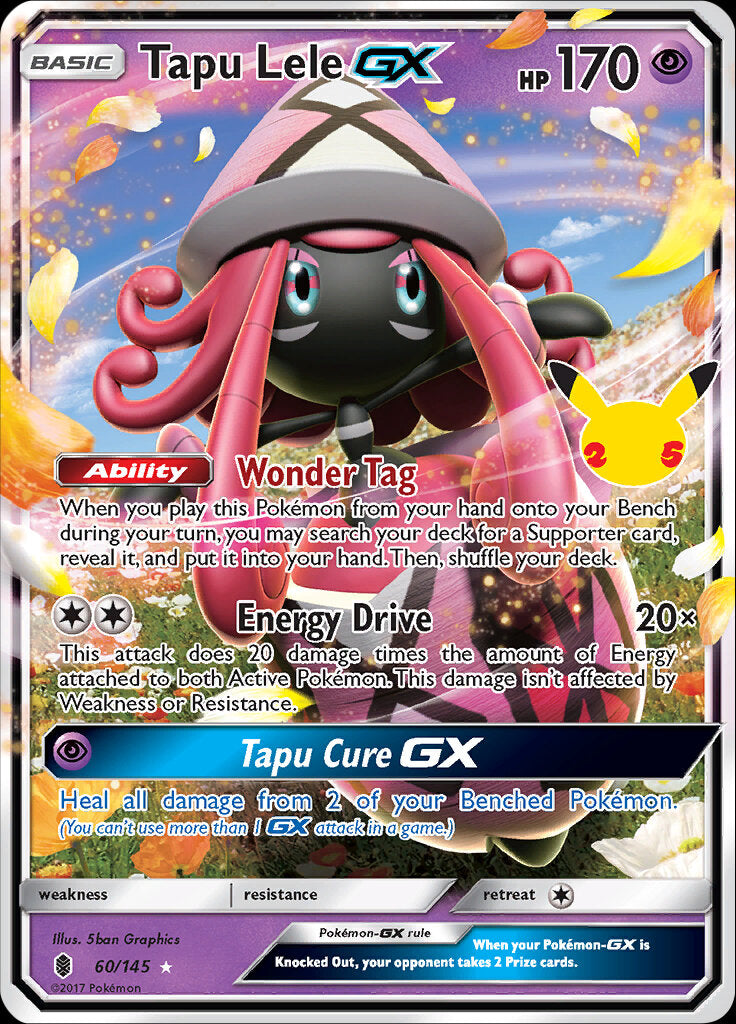 Tapu Lele GX (60/145) [Celebrations: 25th Anniversary - Classic Collection] | Clutch Gaming