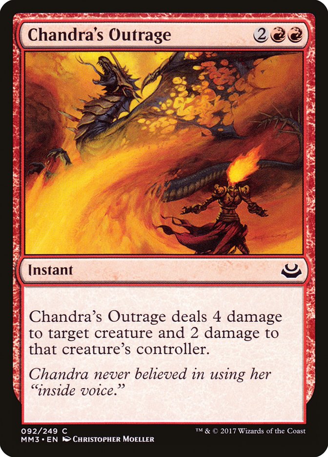 Chandra's Outrage [Modern Masters 2017] | Clutch Gaming