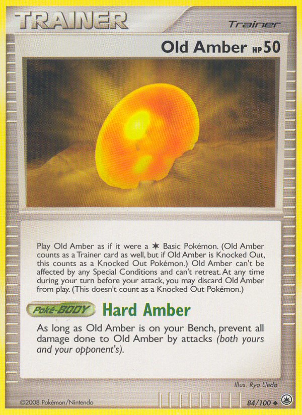 Old Amber (84/100) [Diamond & Pearl: Majestic Dawn] | Clutch Gaming