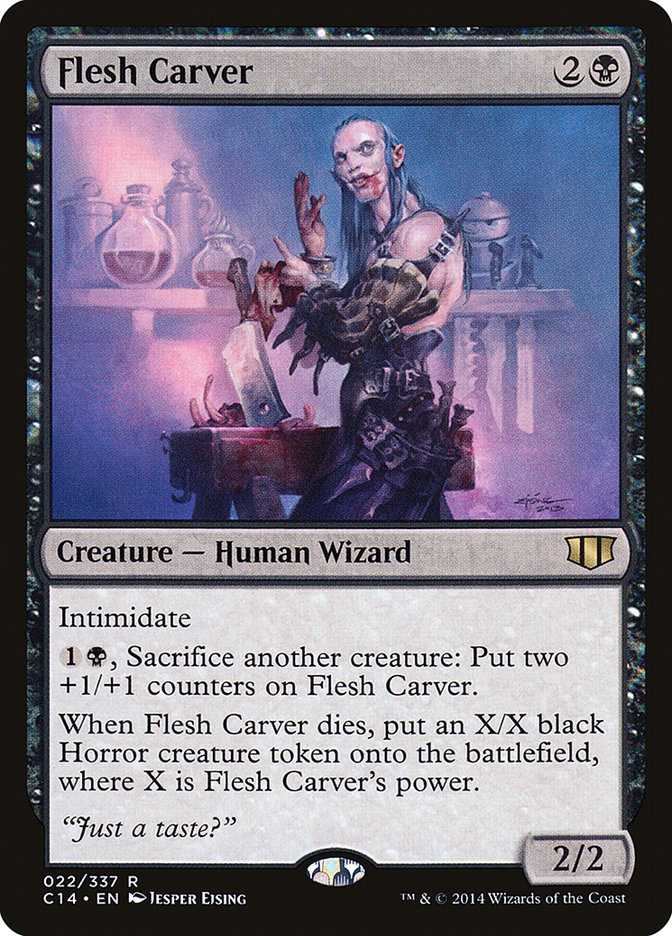 Flesh Carver [Commander 2014] | Clutch Gaming