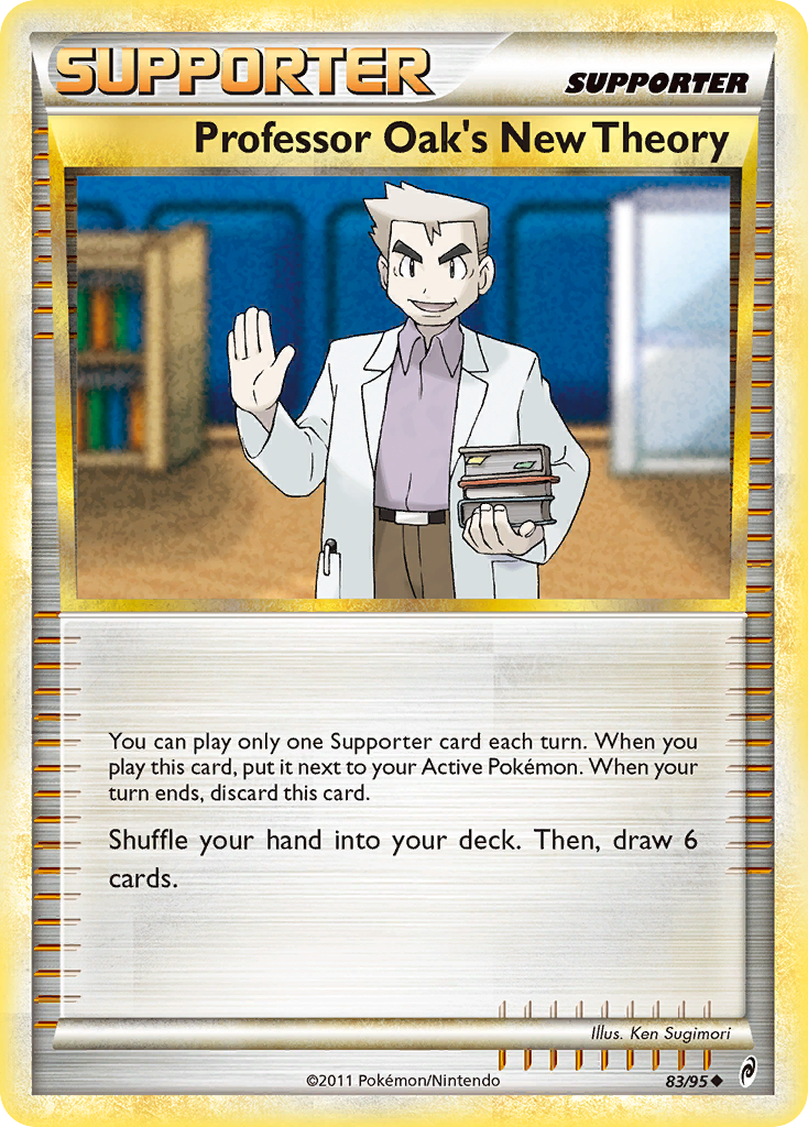 Professor Oak's New Theory (83/95) [HeartGold & SoulSilver: Call of Legends] | Clutch Gaming