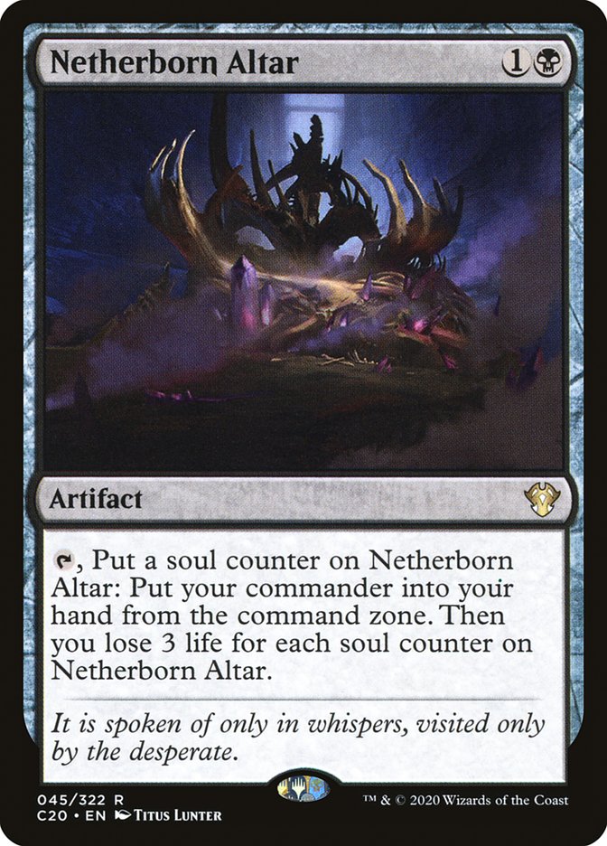 Netherborn Altar [Commander 2020] | Clutch Gaming