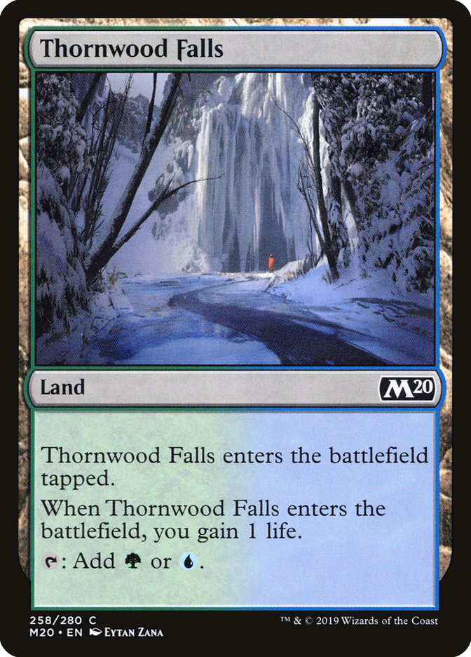 Thornwood Falls [Core Set 2020] | Clutch Gaming