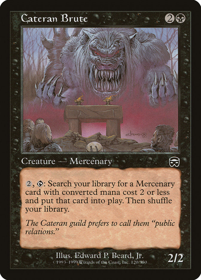 Cateran Brute [Mercadian Masques] | Clutch Gaming