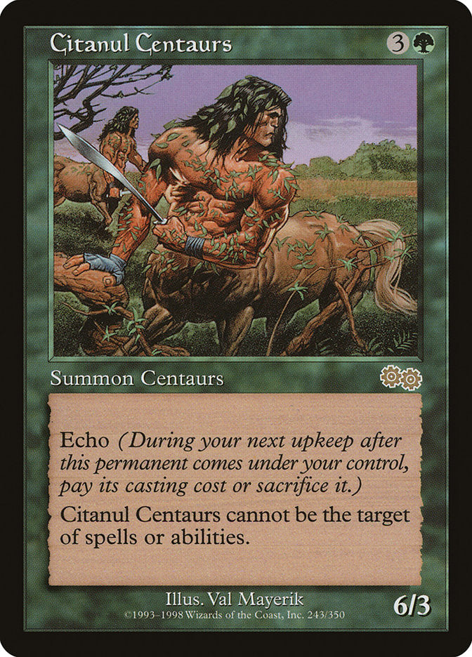 Citanul Centaurs [Urza's Saga] | Clutch Gaming