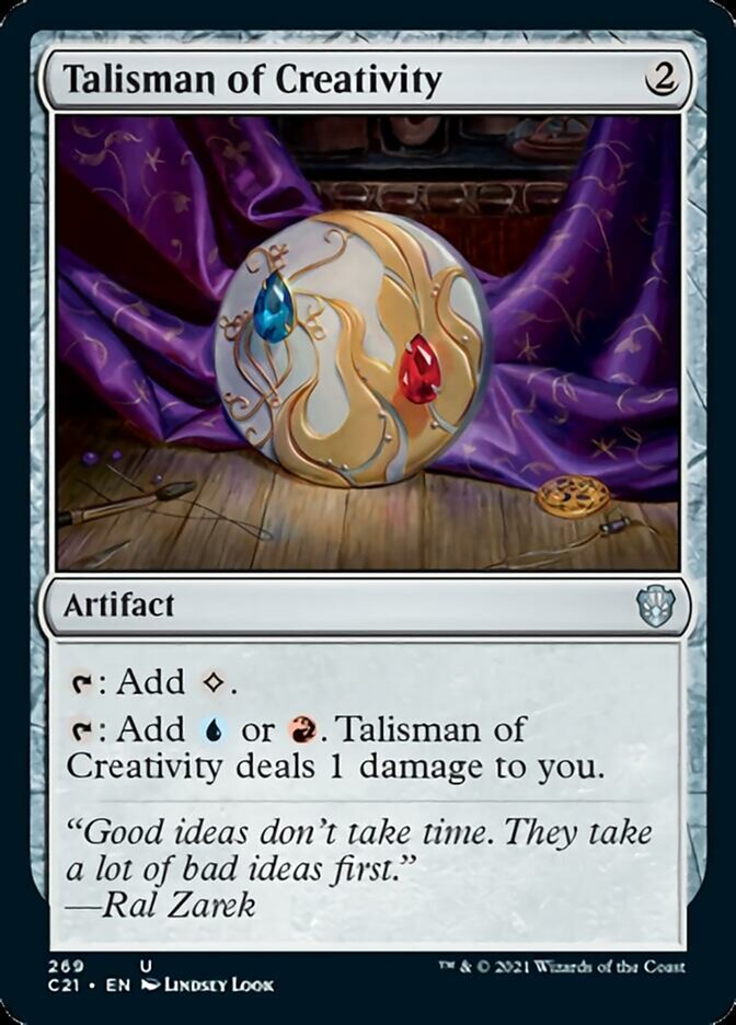 Talisman of Creativity [Commander 2021] | Clutch Gaming