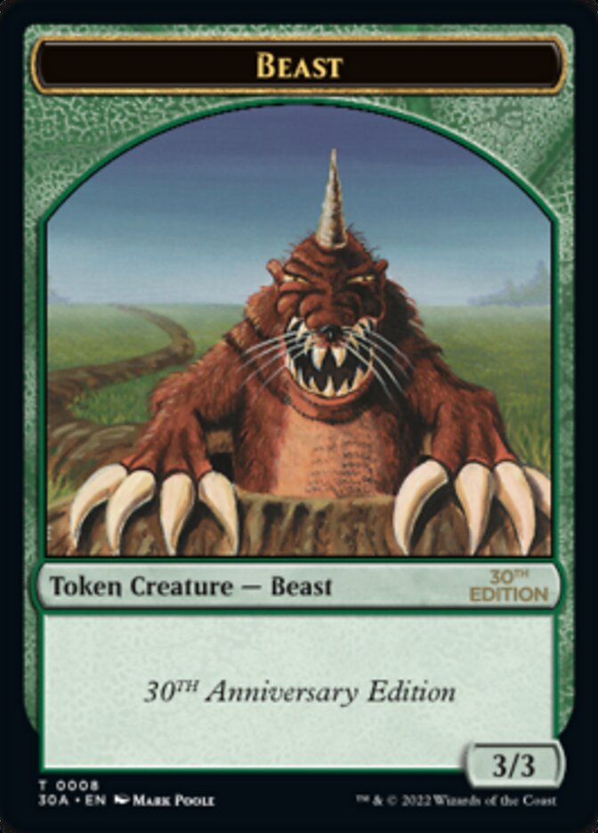 Beast Token [30th Anniversary Tokens] | Clutch Gaming