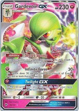 Gardevoir GX (93/147) (Infinite Force - Diego Cassiraga) [World Championships 2017] | Clutch Gaming