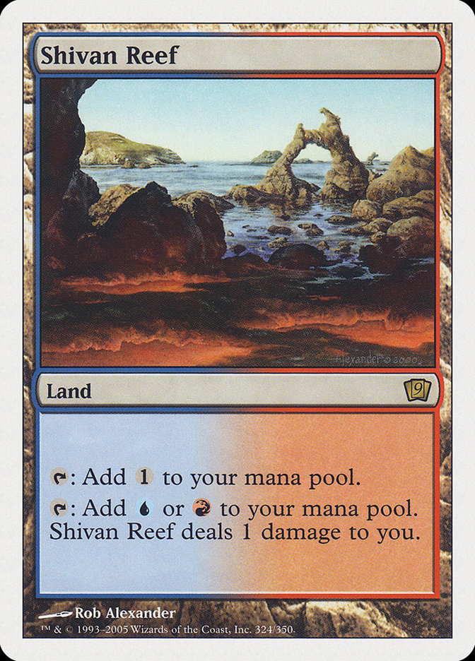 Shivan Reef [Ninth Edition] | Clutch Gaming