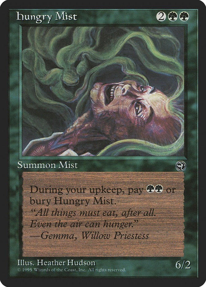 Hungry Mist (Gemma Flavor Text) [Homelands] | Clutch Gaming