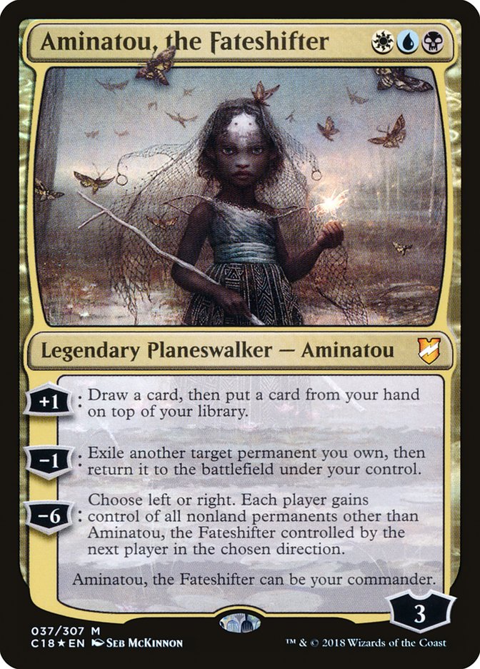 Aminatou, the Fateshifter [Commander 2018] | Clutch Gaming