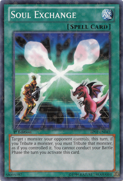 Soul Exchange [BP01-EN041] Starfoil Rare | Clutch Gaming