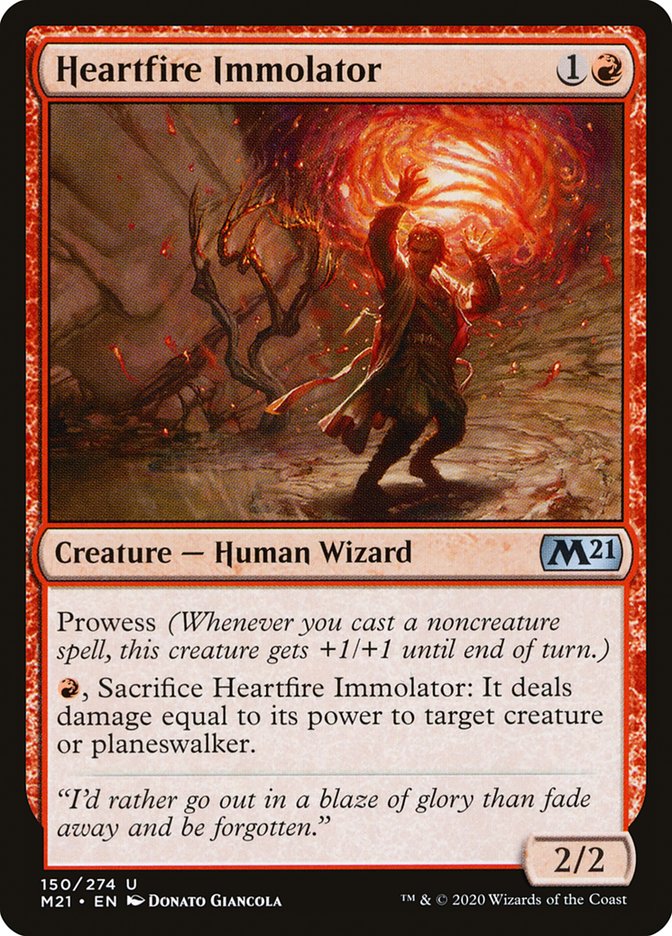 Heartfire Immolator [Core Set 2021] | Clutch Gaming