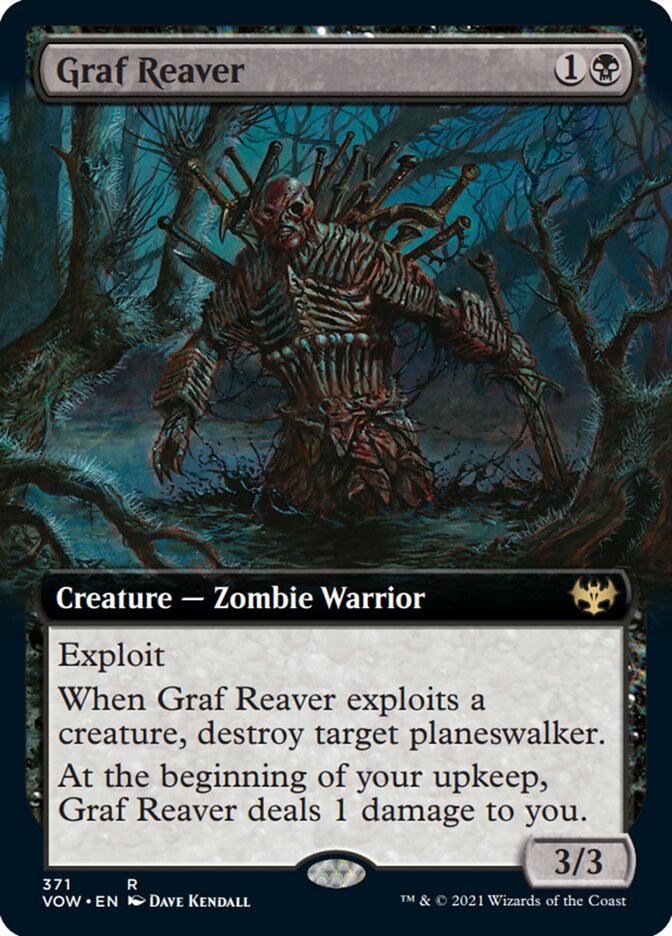 Graf Reaver (Extended Art) [Innistrad: Crimson Vow] | Clutch Gaming