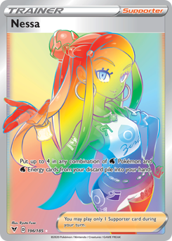 Nessa (196/185) [Sword & Shield: Vivid Voltage] | Clutch Gaming