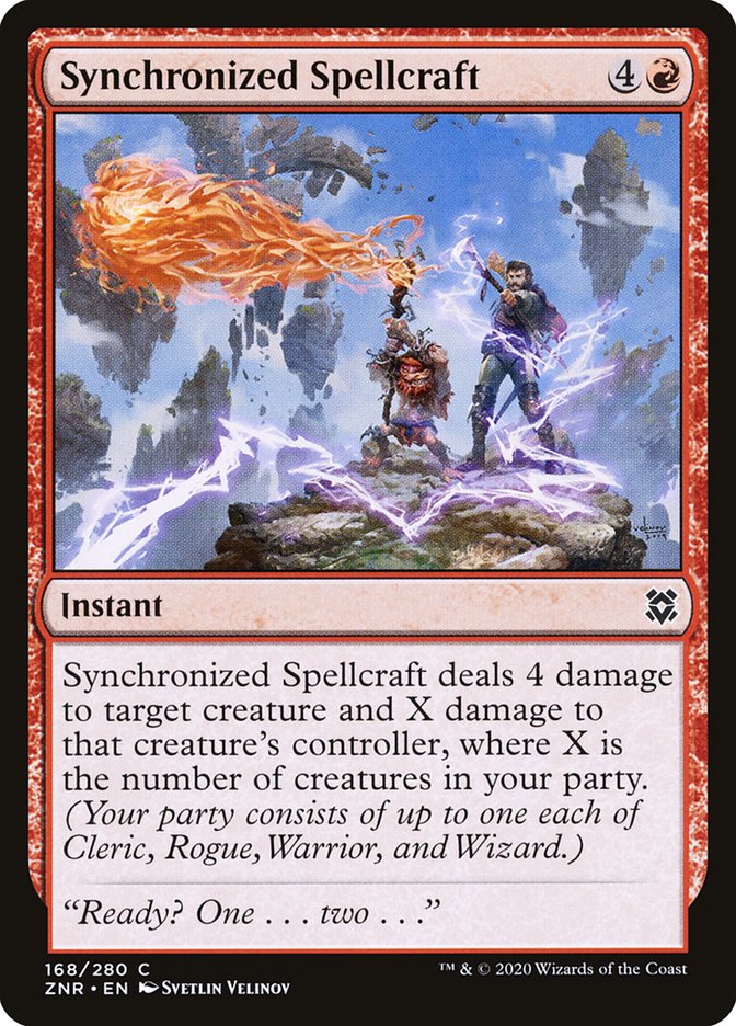 Synchronized Spellcraft [Zendikar Rising] | Clutch Gaming