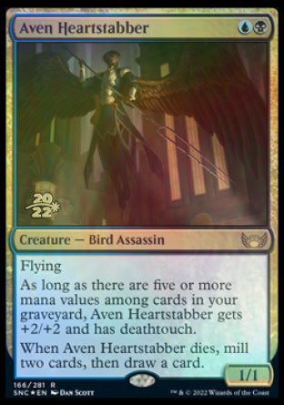 Aven Heartstabber [Streets of New Capenna Prerelease Promos] | Clutch Gaming