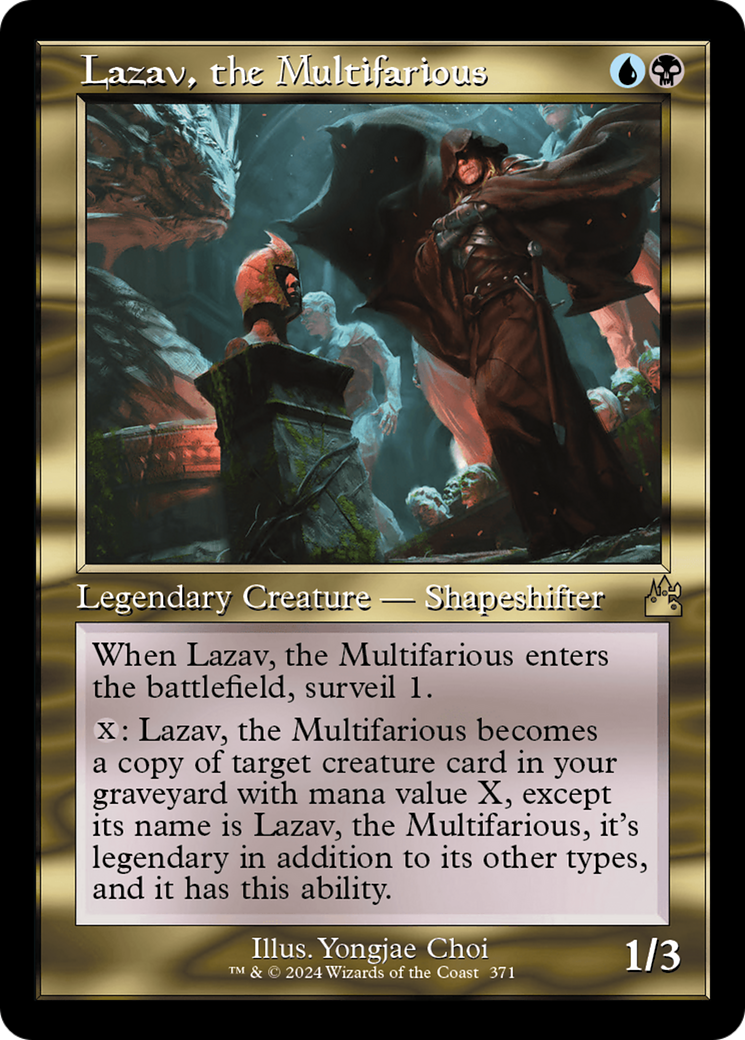 Lazav, the Multifarious (Retro Frame) [Ravnica Remastered] | Clutch Gaming