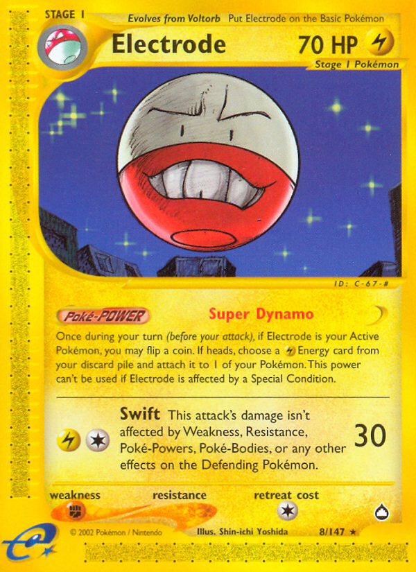 Electrode (8/147) [Aquapolis] | Clutch Gaming