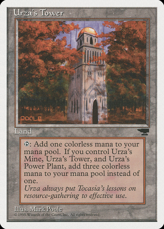 Urza's Tower (Autumn Leaves) [Chronicles] | Clutch Gaming