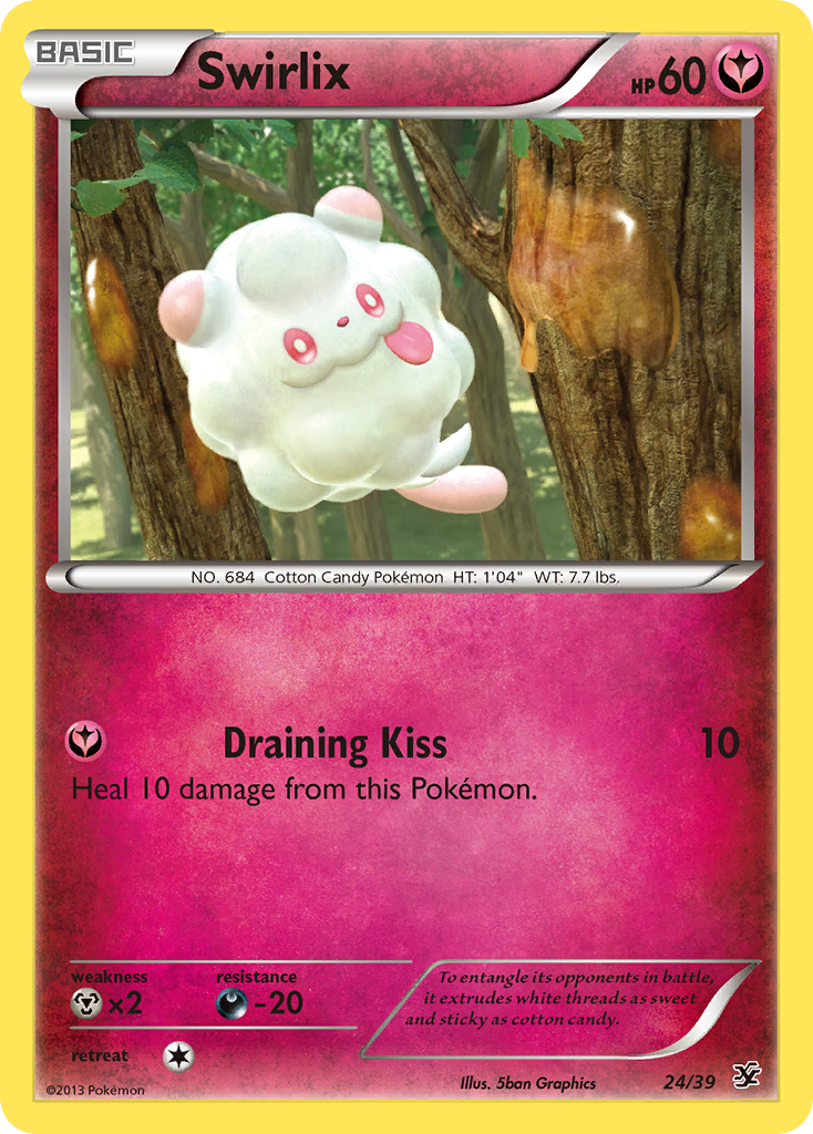 Swirlix (24/39) [XY: Kalos Starter Set] | Clutch Gaming