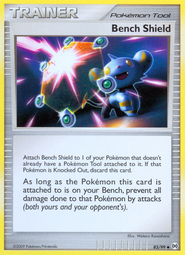 Bench Shield (83/99) [Platinum: Arceus] | Clutch Gaming