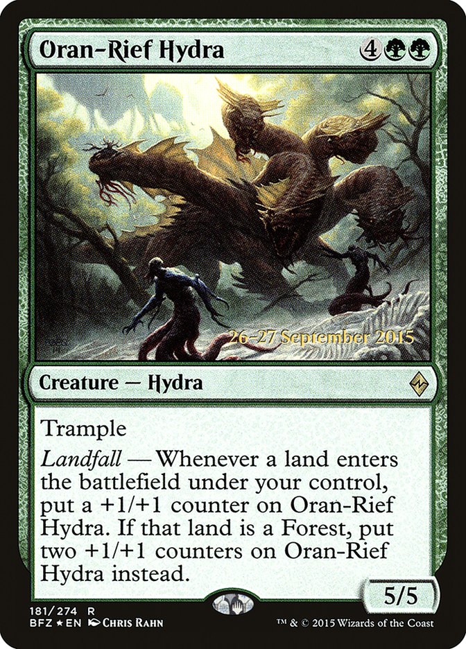 Oran-Rief Hydra [Battle for Zendikar Prerelease Promos] | Clutch Gaming