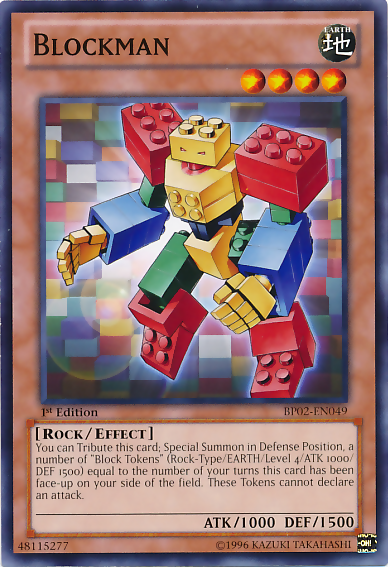 Blockman [BP02-EN049] Mosaic Rare | Clutch Gaming