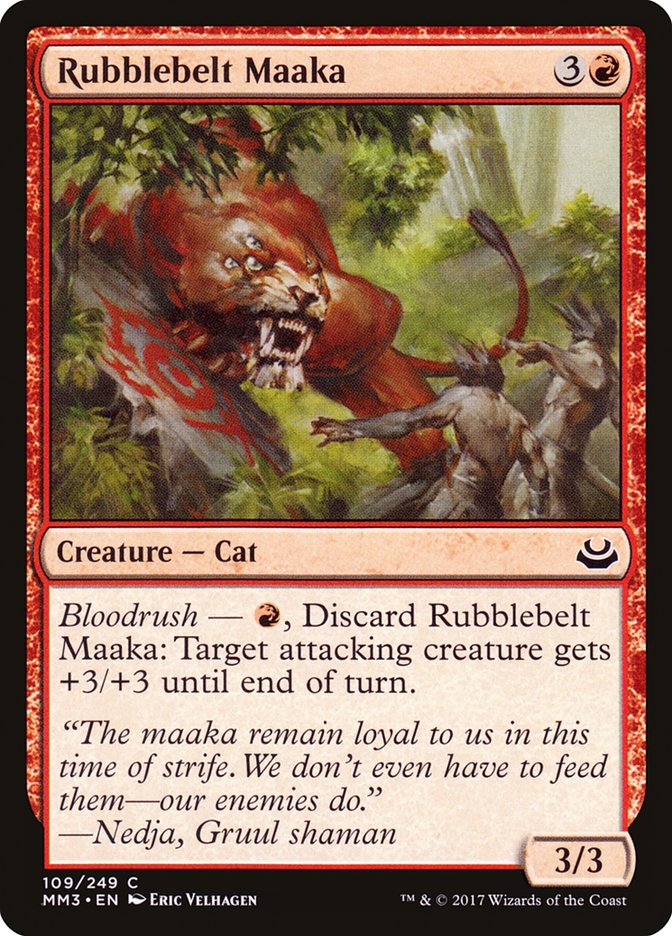 Rubblebelt Maaka [Modern Masters 2017] | Clutch Gaming