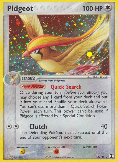 Pidgeot (10/112) [EX: FireRed & LeafGreen] | Clutch Gaming