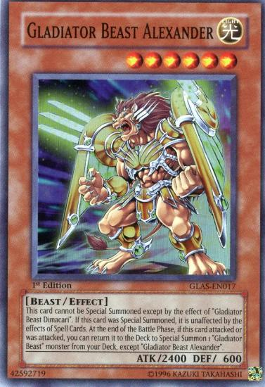 Gladiator Beast Alexander [GLAS-EN017] Super Rare | Clutch Gaming
