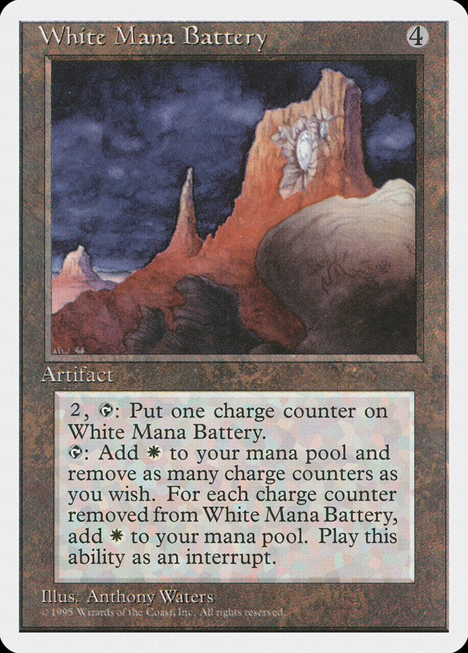 White Mana Battery [Fourth Edition] | Clutch Gaming