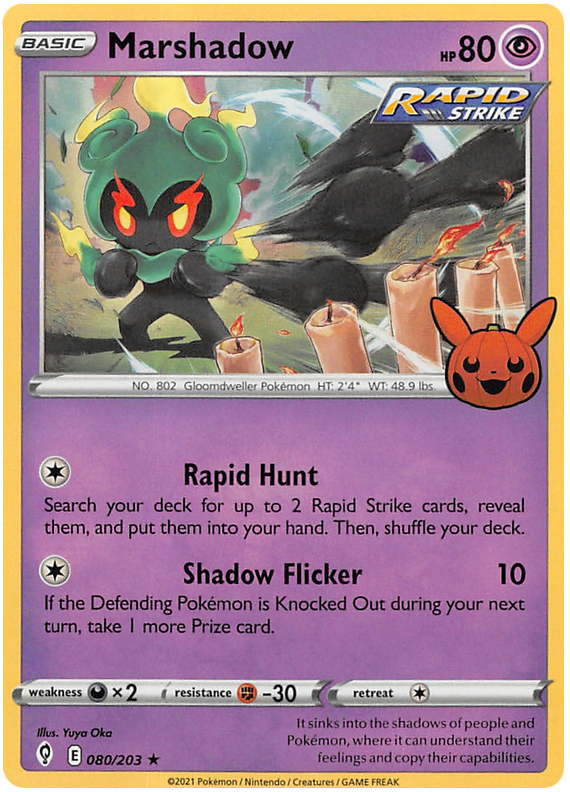 Marshadow (080/203) [Trick or Trade 2023] | Clutch Gaming