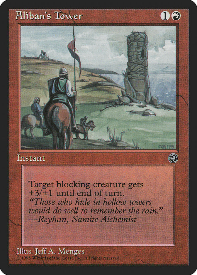 Aliban's Tower (Reyhan Flavor Text) [Homelands] | Clutch Gaming