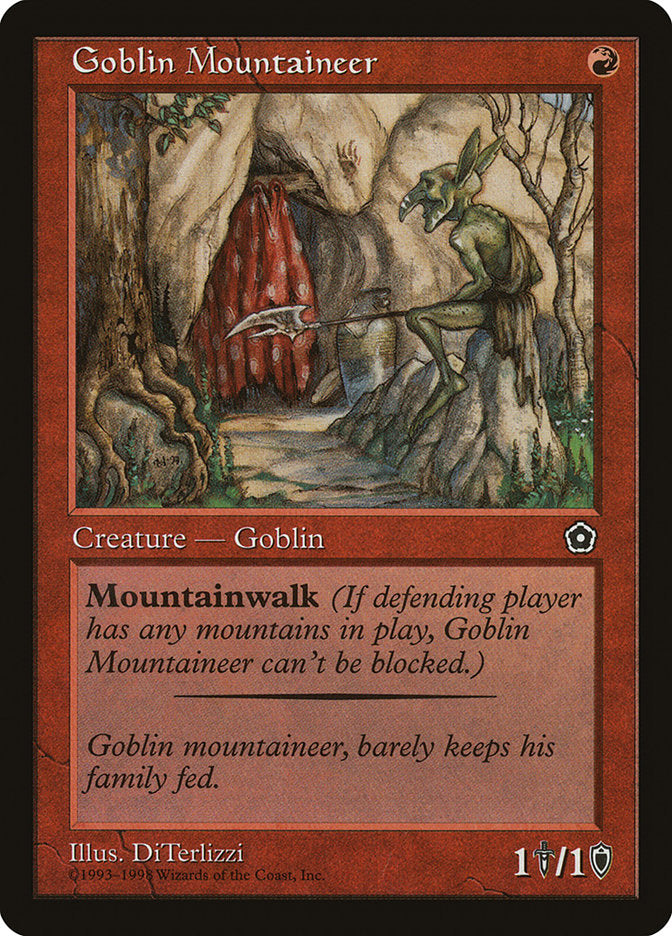 Goblin Mountaineer [Portal Second Age] | Clutch Gaming