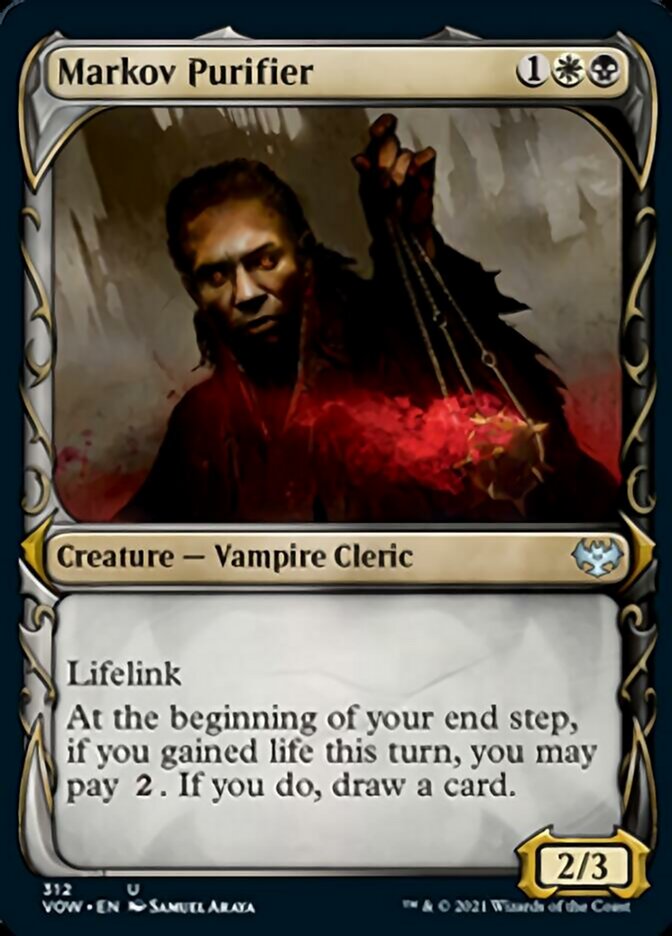 Markov Purifier (Showcase Fang Frame) [Innistrad: Crimson Vow] | Clutch Gaming