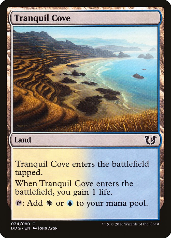 Tranquil Cove [Duel Decks: Blessed vs. Cursed] | Clutch Gaming