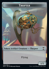 Thopter // Treasure (013) Double-Sided Token [Streets of New Capenna Commander Tokens] | Clutch Gaming